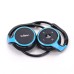 Premium Stereo Bluetooth Headset For iPhone iPad Samsung BlackBerry - Black / Blue