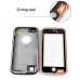 Redpepper Water/Dirt/Shock Proof Waterproof Finger Function ID Touch Back Cover Case with Stand for iPhone 6 / 6s 4.7 inch - White