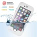 Redpepper Water/Dirt/Shock Proof Waterproof Finger Function ID Touch Back Cover Case with Stand for iPhone 6 / 6s 4.7 inch - White
