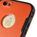 Redpepper Water/Dirt/Shock Proof Waterproof Finger Function ID Touch Back Cover Case with Stand for iPhone 6 Plus iPhone 6s Plus - Orange