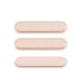 Replacement Part Side Keys (3 pcs/set) For iPad Air 2 (iPad 6) - Gold