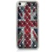 Retro UK Flag Luxury  Bling Diamond Plating Skinning Plastic Hard Case Cover For iPhone 5C