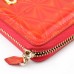 Rhombus Glittering Wallet Design Leather Case with Strap and Metal Chain for iPhone 6 iPhone 4 iPhone 5 Samsung Galaxy S3/4/5 - Red