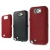 Robot Silicone Hard Case Cover For Samsung Galaxy Note 2 N7100 - Red