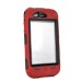 Rugged Hard Plastic Case for Apple iPhone 3GS iPhone 3G (Red)
