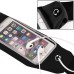 Running Jogging Sports Waterproof Waist Belt Band Bag Case For iPhone 6 / 6s Plus Samsung Galaxy S6 Edge Plus / Note 5 / 3 / 4 - Black
