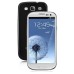 Samsung Galaxy S3 i9300 Brush Aluminum Metal Battery Back Cover - Black