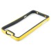 Separate Piece Elegant And Slim SGP PC And Silicone Bumper For Samsung Galaxy S5 G900 - Yellow
