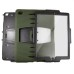 Shockproof Hybrid Silicone and Plastic Stand Protective Case with Touch Screen Film for iPad Air 2 ( iPad 6 ) - Army Green