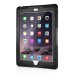 Shockproof Hybrid Silicone and Plastic Stand Protective Case with Touch Screen Film for iPad Air 2 ( iPad 6 ) - Black