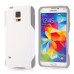 Shockproof TPU and PC 2 in 1 Hybrid Case for Samsung Galaxy S5 G900 - Gray/White