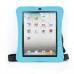Silicone Case with Strap for iPad 2/3/4 - Blue