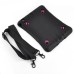Silicone Case with Strap for iPad Mini 1/2/3 - Black
