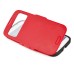Slim Armor View Window Dormancy Function TPU and PC Case for Samsung Galaxy S4 - Red