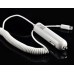 Smart Car Charger Adapter For iPhone 5 iPod Touch 5 iPad Mini - White