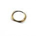 Stainless steel Metallic Ring Home Menu Button Replacement Part For iPhone 5s - Gold