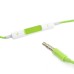 Stereo Headset Earphone with Volume Control and Mic - Green