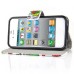 Street  Graffiti Built-in Wallet Leather Case Cover for iPhone 4/4S