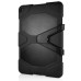 Strong Robot Silicone and Plastic Stand Defender Case with Touch Screen Film for iPad Air 2 ( iPad 6 ) - Black