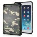 Stylish Camouflage Design Hybrid 2 In 1 TPU And PC Protective  Back  Case Cover For iPad Mini1/2/3 - Green