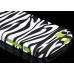 Stylish Zebra Pattern Soft TPU Gel Case Cover For iPhone 5C