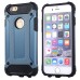 Superior 2 In 1 Armor PC And TPU Protective Back Case Cover for iPhone 6/6S - Dark blue
