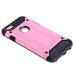 Superior 2 In 1 Armor PC And TPU Protective Back Case Cover for iPhone 6/6S - Pink