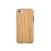 Superior TPU Wood Design Soft Back Phone Cases Cover for iPhone 7 - Yellow