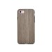 Superior TPU Wood Design Soft Back Phone Cases Cover for iPhone 7 Plus - Black
