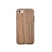 Superior TPU Wood Design Soft Back Phone Cases Cover for iPhone 7 Plus - Dark Brown