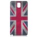 Textured Union Jack Pattern Plastic Hard Battery Door Back Cover For Samsung Galaxy Note 3 N900 N9005 N9006