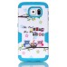 The Owl  Her Warm PC And TPU Protective Hard Back Case Cover for Samsung Galaxy S7 G930 - Blue