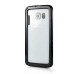 Thin Dual Color TPU Bumper Case for Samsung Galaxy S6 Edge - Black