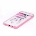 Two Separate Pieces Slim Colored Printed PC And TPU Bumper for Samsung Galaxy Note 7 - A pretty dream /Pink