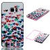 Two Separate Pieces Slim Colored Printed PC And TPU Bumper for Samsung Galaxy Note 7 - Colorful Heart /Pink