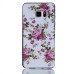 Two Separate Pieces Slim Colored Printed PC And TPU Bumper for Samsung Galaxy Note 7 - Peony /Pink