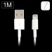 USB To Lightning Data Sync Charger Cable Cord For iPhone 5s iPhone 5c  iPhone 5 iPad 4 iPad Mini - White (Works with iOS 9)