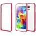 Ultra-thin Aluminum Bumper Case Cover for Samsung Galaxy S5 G900 - Red