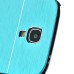 Ultra Thin Metal Brushed Hard Case for Samsung Galaxy S4 - Blue