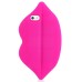 Unique 3D Big Lip Silicone Back Case Cover For iPhone 5/5s - Magenta