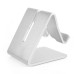 Universal Aluminum Metal Stand Holder for Mobile phone/ Smartphone/ Tablet - Silver