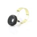 Universal Clip - On 2 in 1 Fish Eye Lens 0.67X Wide Angle + Macro Lens for iPhone iPad Samsung - Black