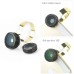 Universal Clip - On 2 in 1 Fish Eye Lens 0.67X Wide Angle + Macro Lens for iPhone iPad Samsung - Black
