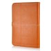 Universal Fashion Leather Folio Velcro Stand Case Cover For 9/10 inch Devices iPad2/3/4/ Air/Air 2 - Yellowish Brown