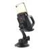 Universal Flexible Car Holder with Suction Cup for Smartphone - Black ( Short Bracket )