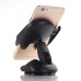Universial Special Mouse Design In-Car Holder with Suction Cup for Smartphone - Black