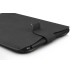 Vertical Leather Pouch Case With Pull Tab For iPad Mini 1/2/3 - Black