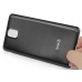 Vibrant Glossy Brushed Aluminum Metal Battery Door Back Cover For Samsung Galaxy Note 3 N900 N9005 N9006 - Black
