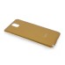 Vibrant Glossy Brushed Aluminum Metal Battery Door Back Cover For Samsung Galaxy Note 3 N900 N9005 N9006 - Gold