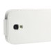 Vintage Sleek Leather Vertical Flip Case For Samsung Galaxy S4 i9500 - White
